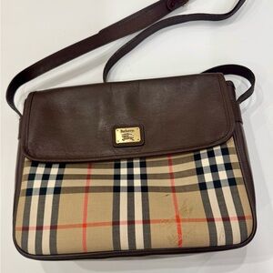 Burberrys Nova Check bag